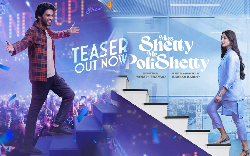 Teaser of Anushka Shetty and Naveen Polishetty starrer “Miss. Shetty Mr. Polishetty” released